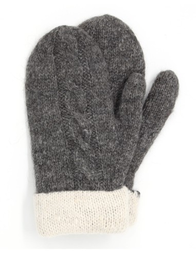 MANOPOLE DOPPIE E REVERSIBILI IN 100% ALPACA...