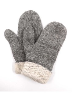 MANOPOLE DOPPIE E REVERSIBILI IN 100% ALPACA - BIANCO 2