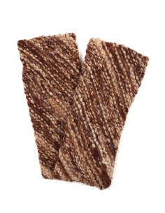 SCALDAMANI IN 100% ALPACA - MARRONE