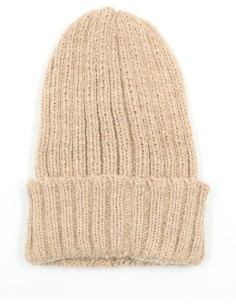 BERRETTO UNISEX IN 100% BABY ALPACA "OSLO" - BEIGE