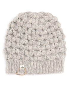 BERRETTO IN 100% BABY ALPACA "FLOR" - CAMMELLO 2