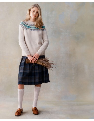 MAGLIONE SCOZZESE LANA D'AGNELLO E CASHMERE...