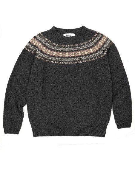 MAGLIONE SCOZZESE LANA D'AGNELLO E CASHMERE "ELIZABETH"