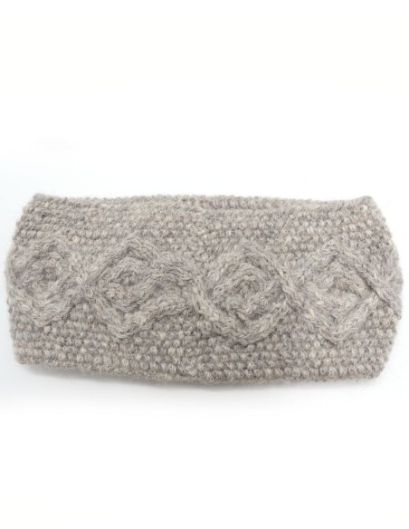 FASCIA PER LA FRONTE IN 100% BABY ALPACA "RAUTEN"