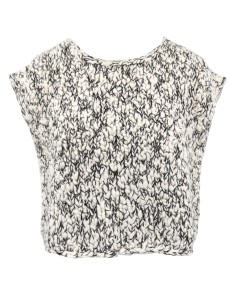 MAGLIONE SMANICATO IN 100% BABY ALPACA  PUNTO RISO - GRIGIO