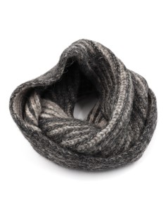 SCIARPA INFINITY LOOP IN ALPACA  E COTONE BIO "IZIA" -... 2