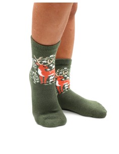 CALZINI BAMBU' BAMBINI "ANIMALI DEL BOSCO! - BOSCO