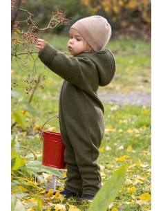 TUTONA BABY DA ESTERNO IN LANA COTTA BIOLOGICA CON ZIP -... 2