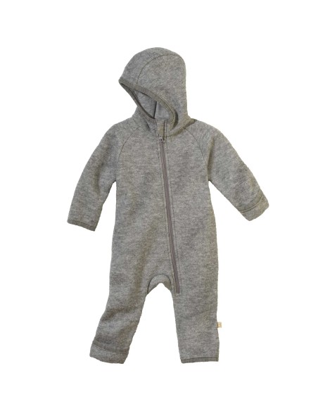 TUTONA BABY DA ESTERNO IN LANA COTTA BIOLOGICA CON ZIP