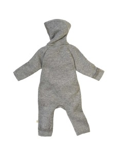 TUTONA BABY DA ESTERNO IN LANA COTTA BIOLOGICA CON ZIP -... 2