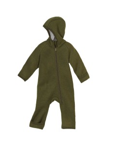 TUTONA BABY DA ESTERNO IN LANA COTTA BIOLOGICA CON ZIP -...