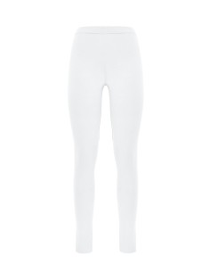 LEGGINGS BASIC IN BAMBU' - BIANCO