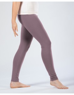 LEGGINGS BASIC IN BAMBU' - TORTORA ROSE' 2