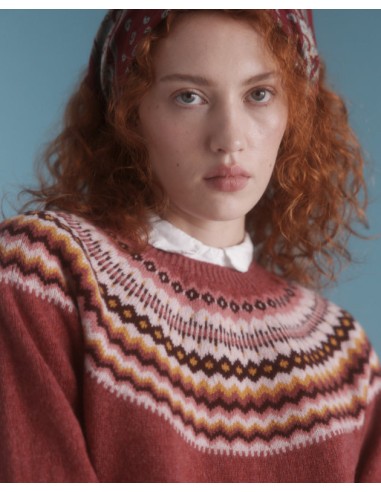 MAGLIONE SCOZZESE DONNA IN LANA D'AGNELLO...