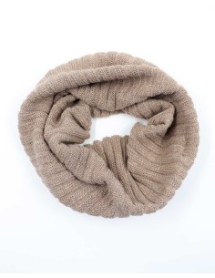 SCALDACOLLO MORBIDO IN BABY ALPACA - BEIGE 2