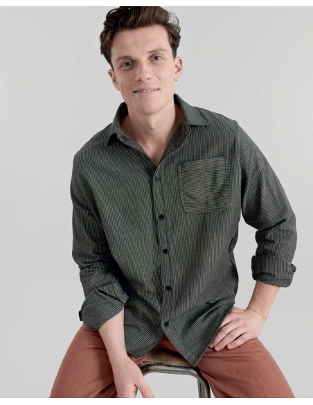 CAMICIA IN 100% COTONE BIOLOGICO "JUDE"