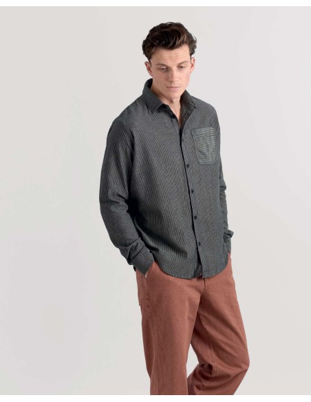 CAMICIA IN 100% COTONE BIOLOGICO "JUDE"