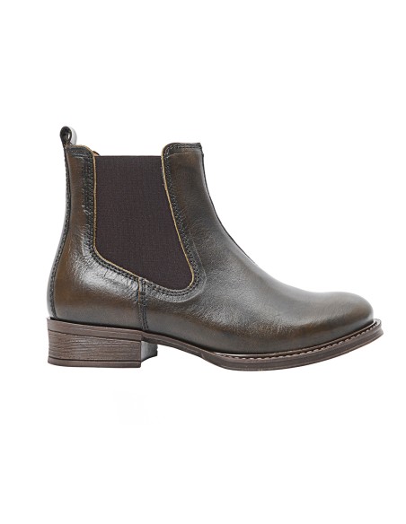 STIVALETTI PANDORA CHELSEA  IN PELLE CONCIATA AL VEGETALE