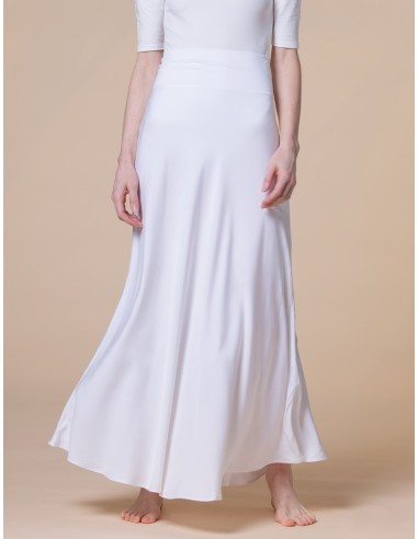 GONNA SVASATA IN 100% BAMBU' SATIN CON FASCIA...