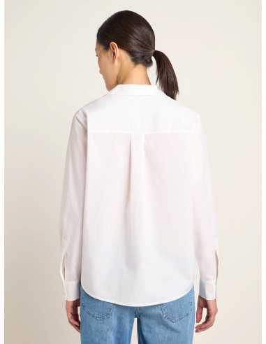 CAMICIA IN COTONE BIOLOGICO SCOLLO "V"