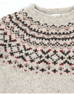 MAGLIONE DONNA SCOZZESE IN 100% LANA VERGINE  "MULL" - CALCE 2