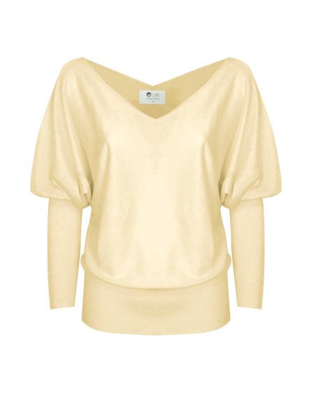 CASHMIRETTA SCOLLO A V "ELISA" LIMITED