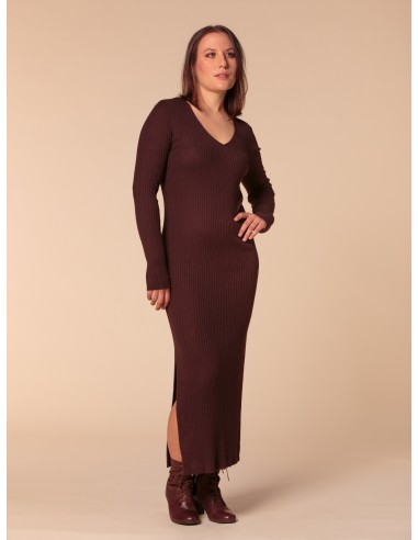 VESTITO CASHMIRETTO IN SETA E CASHMERE "AURORA"