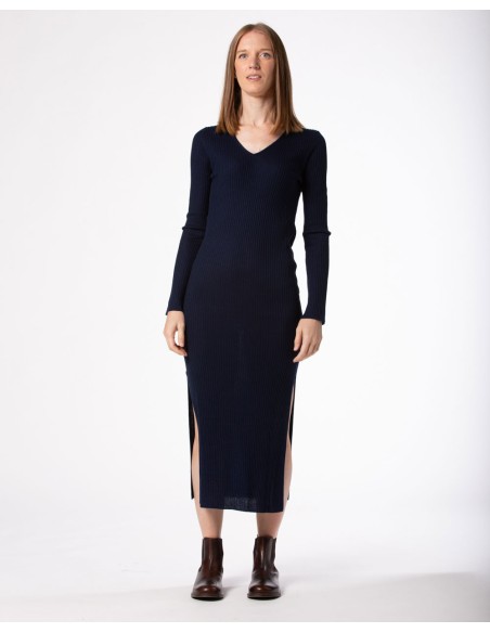 VESTITO CASHMIRETTO IN SETA E CASHMERE "AURORA"