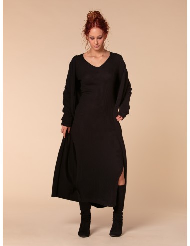 VESTITO CASHMIRETTO IN SETA E CASHMERE "AURORA"