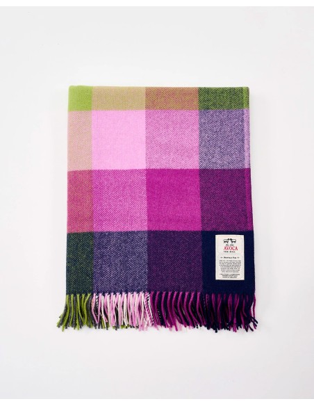 COPERTA IN PURA LANA D’AGNELLO "CIRCUS" – 142x183 CM