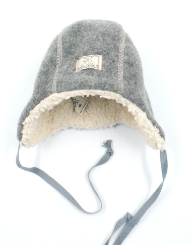 BERRETTO IN PILE DI LANA INTERNO IMBOTTITO "JAN"