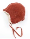 BERRETTO IN PILE DI LANA INTERNO IMBOTTITO "JAN"