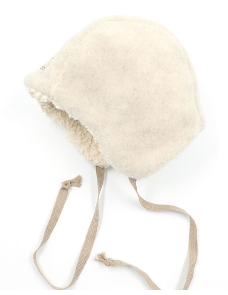 BERRETTO IN PILE DI LANA INTERNO IMBOTTITO "JAN"