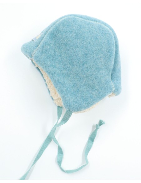 BERRETTO IN PILE DI LANA INTERNO IMBOTTITO "JAN"