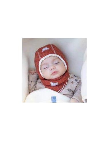 BERRETTO IN PILE DI LANA INTERNO IMBOTTITO "JAN"