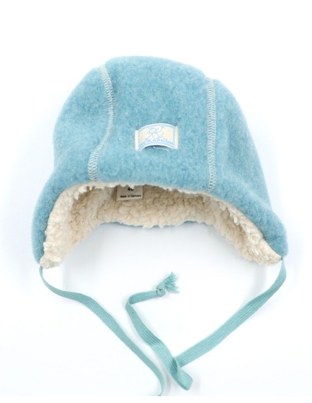 BERRETTO IN PILE DI LANA INTERNO IMBOTTITO "JAN"