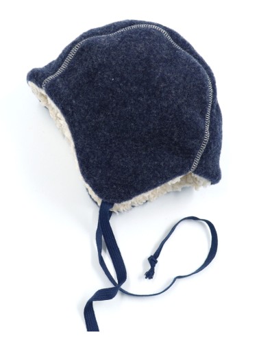BERRETTO IN PILE DI LANA INTERNO IMBOTTITO "JAN"