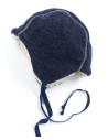 BERRETTO IN PILE DI LANA INTERNO IMBOTTITO "JAN"