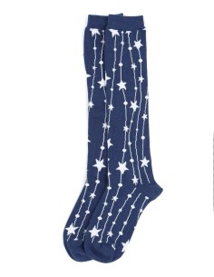 CALZINI LUNGHI BAMBU "MAGIC" - NAVY 2