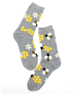 CALZINI BAMBU "MIELE" - GRIGIO 2