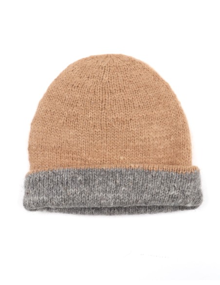 CALDISSIMO BERRETTO IN ALPACA DOPPIO E REVERSIBILE