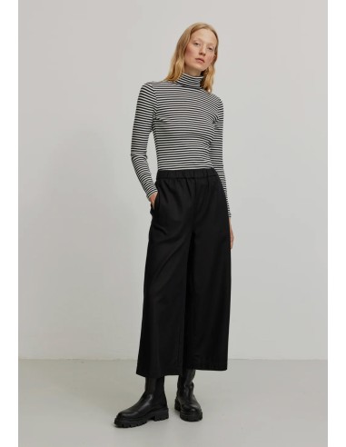 MAGLIA LUPETTO A RIGHE IN COTONE BIOLOGICO...