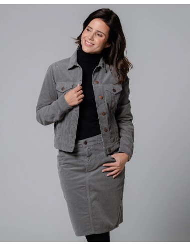 GIUBBINO IN VELLUTO DI COTONE BIOLOGICO "STENA"