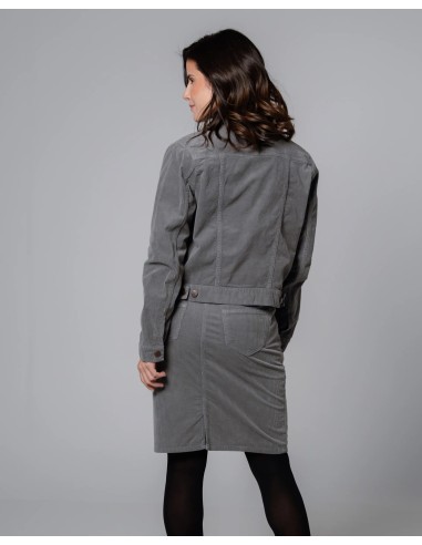 GIUBBINO IN VELLUTO DI COTONE BIOLOGICO "STENA"