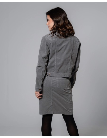 GIUBBINO IN VELLUTO DI COTONE BIOLOGICO "STENA"