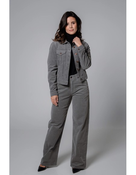 GIUBBINO IN VELLUTO DI COTONE BIOLOGICO "STENA"