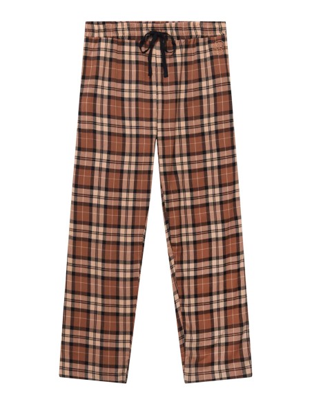 PIGIAMA DONNA IN FLANELLA DI COTONE BIO "JIMJAM"