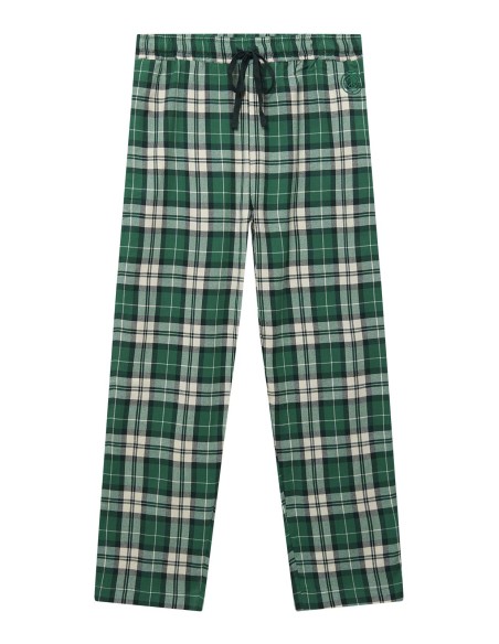 PIGIAMA DONNA IN FLANELLA DI COTONE BIO "JIMJAM"