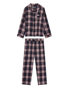 PIGIAMA DONNA IN FLANELLA DI COTONE BIO "JIMJAM" 2