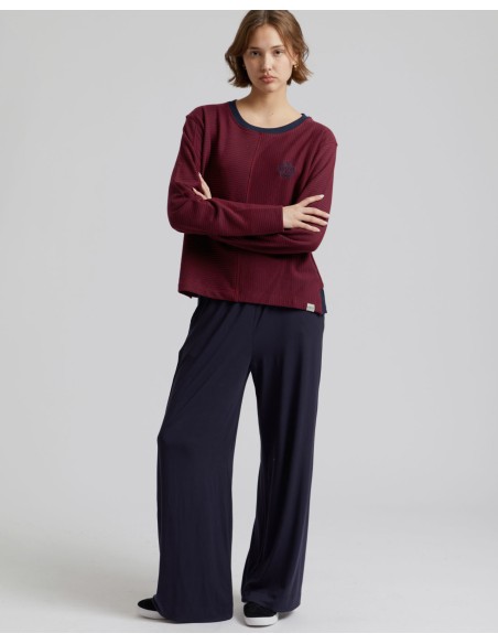 PANTALONE A PALAZZO IN MODAL "BINITA"